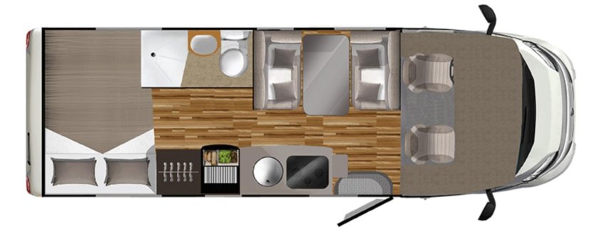 Альковный автодом