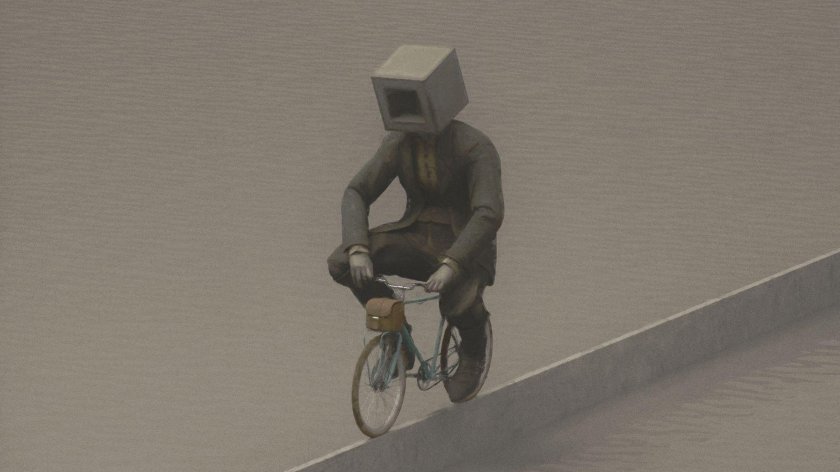 Велосипед арт Full HD