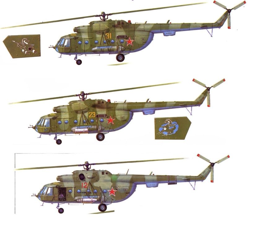 Вертолет ми-8мт модель