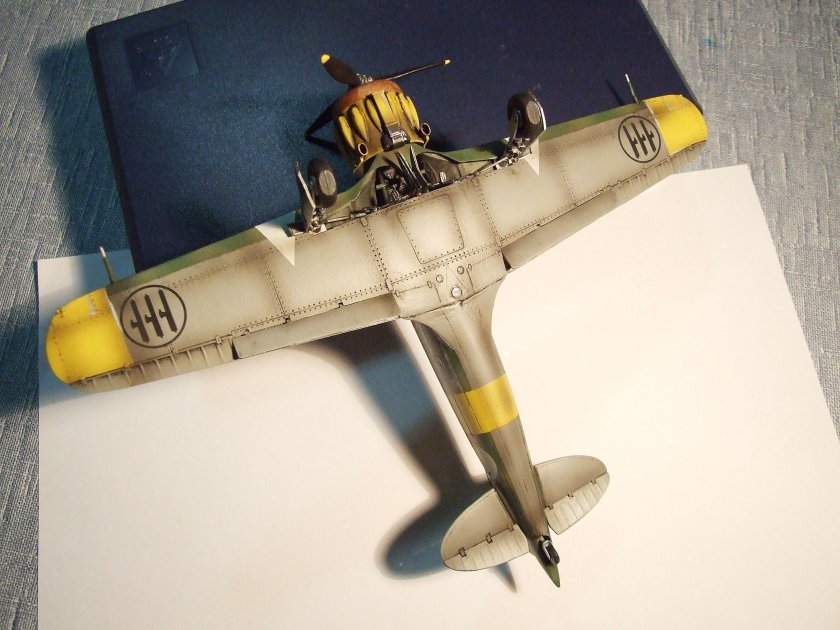 Окраска Macchi MC.200