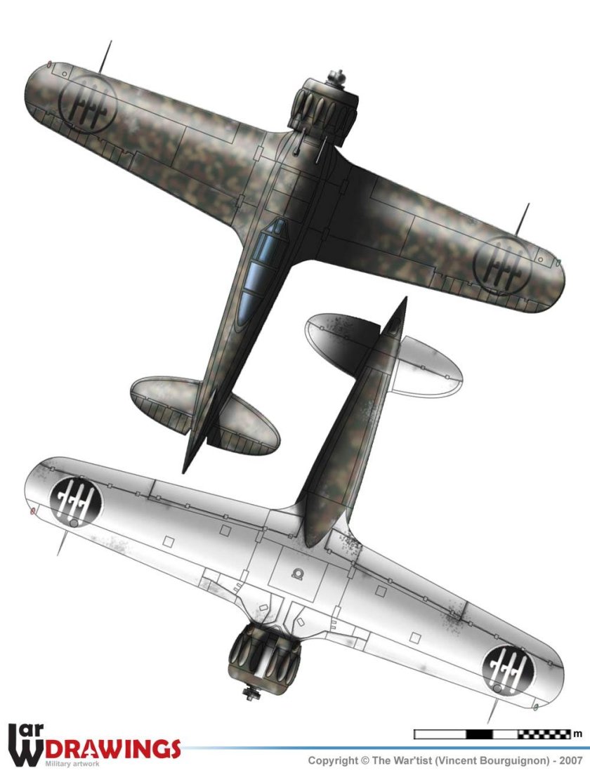 M.C.200 saetta Macchi инфографика