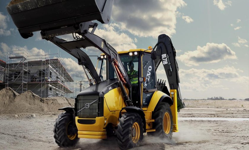 Экскаватор погрузчик Вольво bl71