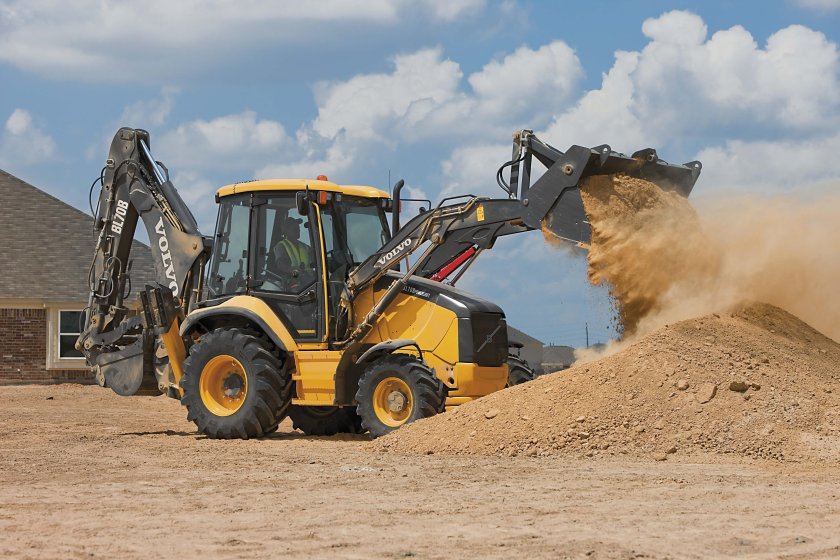 Экскаватор-погрузчик Volvo bl71b