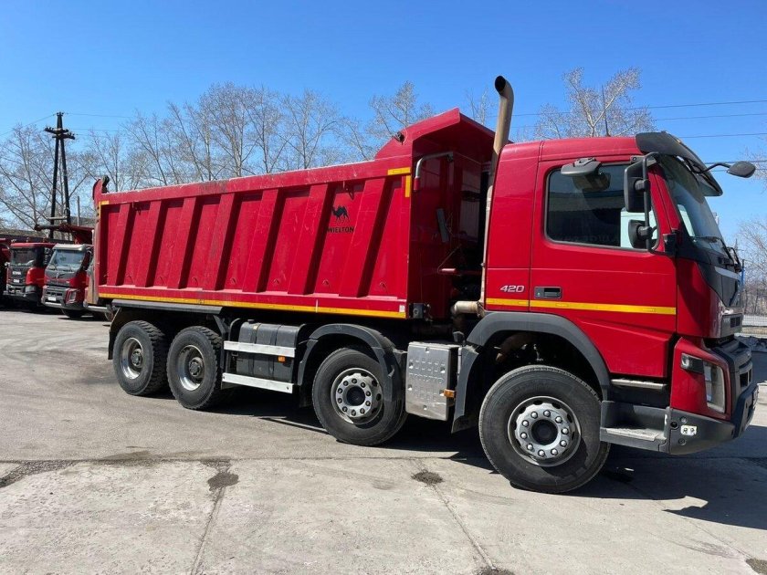 Вольво фмх 8х4 самосвал