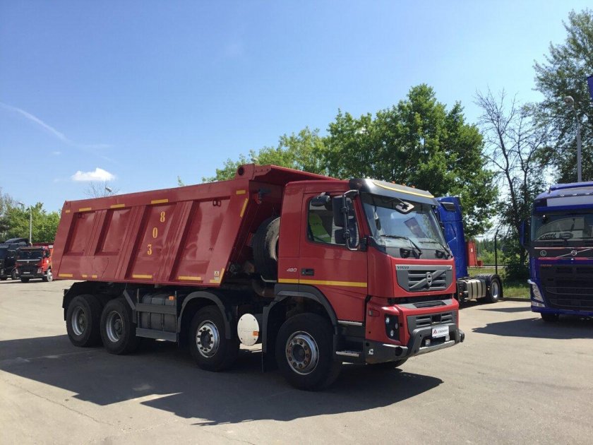 Вольво самосвал 8х4 2020