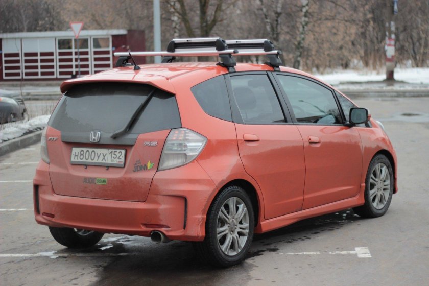 Хонда фит багажник