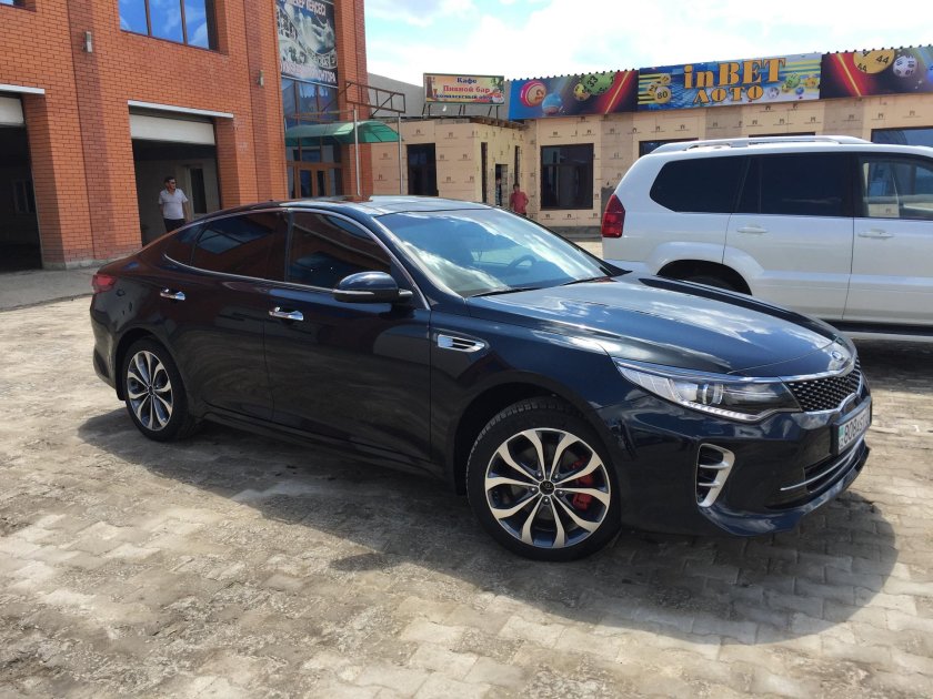 Kia Optima r17 черная