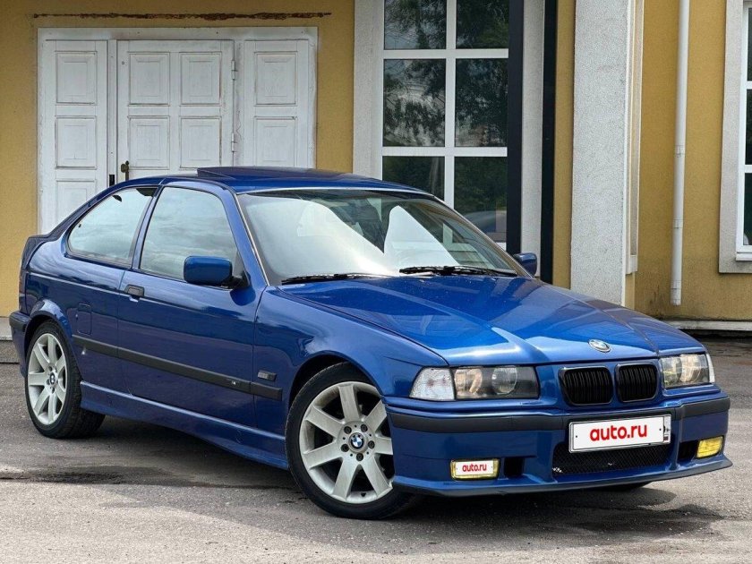 Бмв 3 1997 года синий