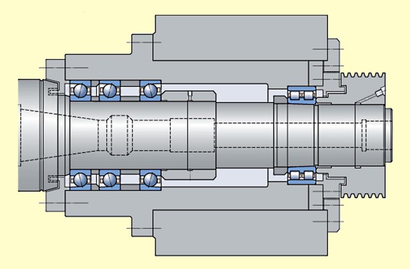 Шпиндель станка с25-4а