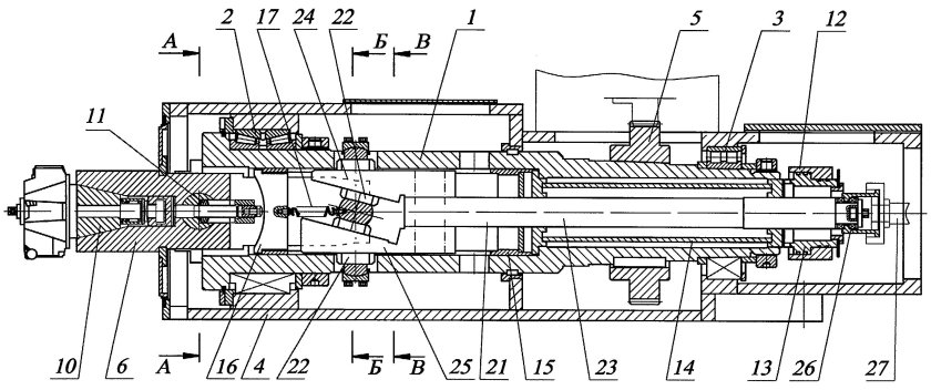 Шпиндель горизонтально фрезерного станка чертеж
