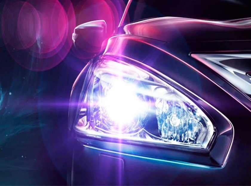 Фары машины