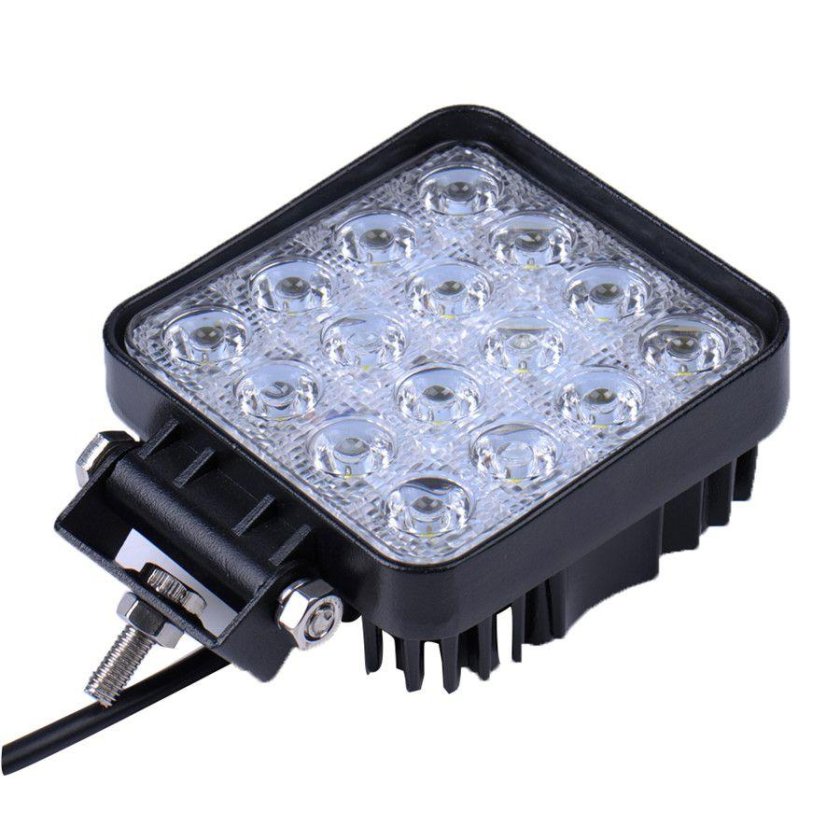 Фара led 12-24v 48w 16 led