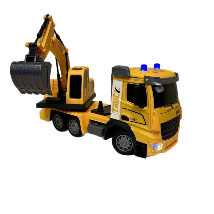 Экскаватор на пульте управления