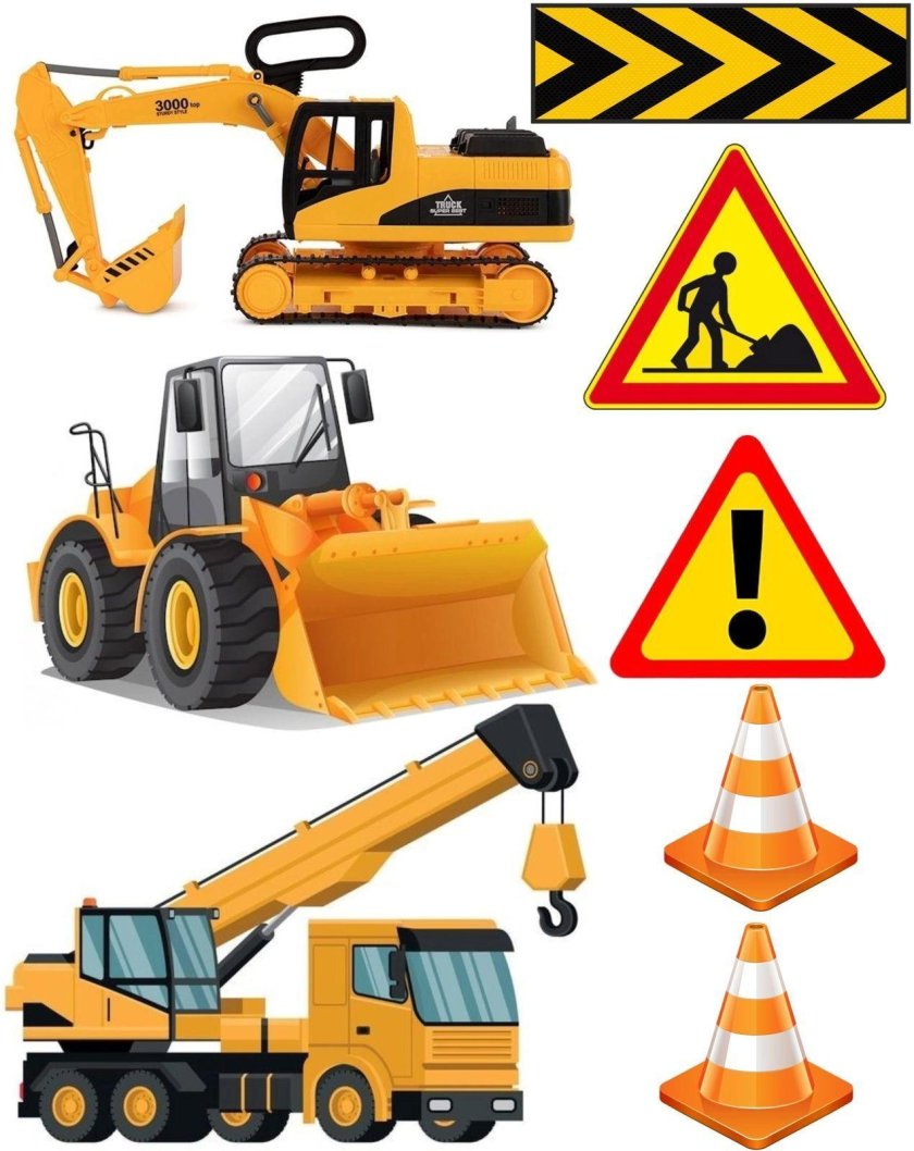 Торт «спецтехника»