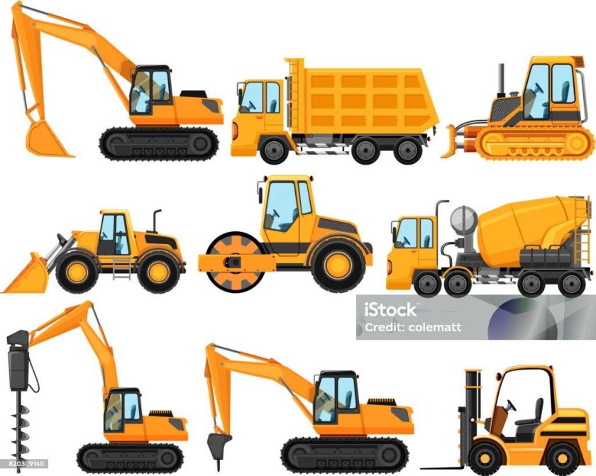 Строительные машины для детей