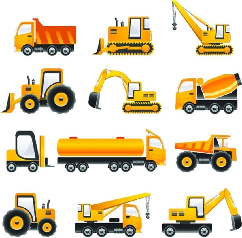 Строительные машины для детей