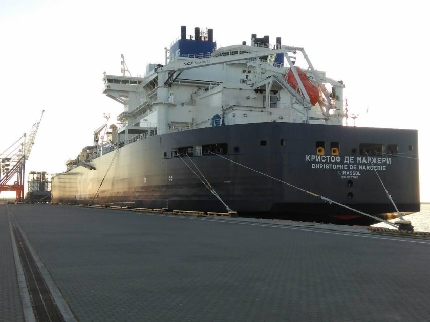 Кристоф де Маржери газовоз