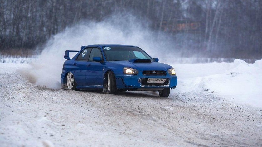 Ралли в снегу