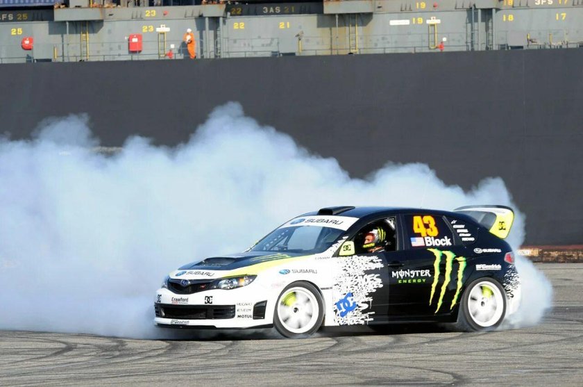 Кен блок Субару