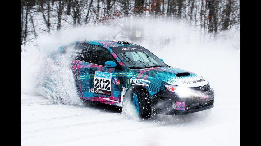 Субару Импреза ралли дрифт