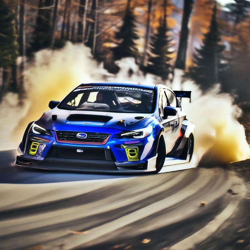 Subaru impreza wrx sti ралли