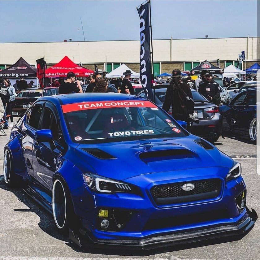 Субару WRX STI дрифт
