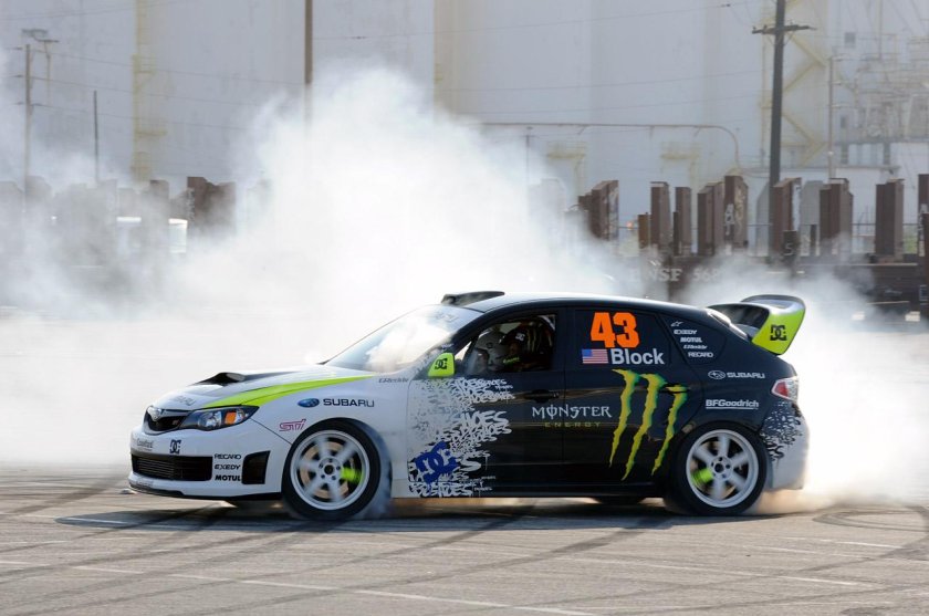 Кен блок Субару