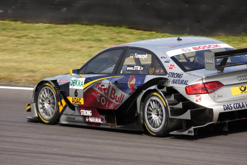 A4 DTM разгон до 100