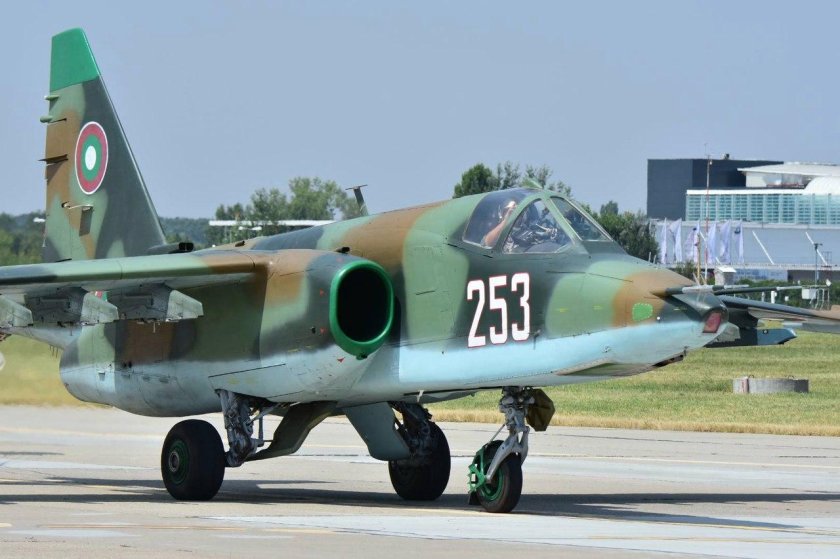 Су-25 ВВС Болгарии