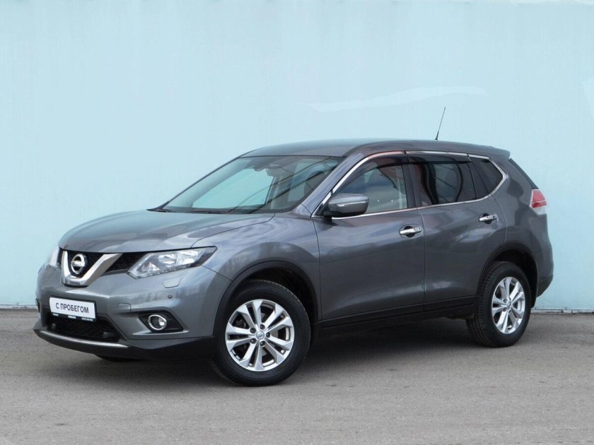 Серый металлик Ниссан х-Трейл т32