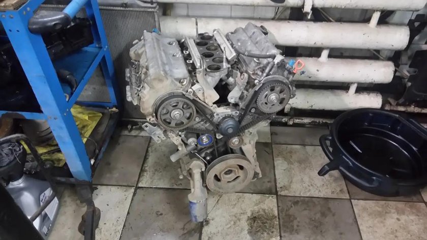 Замена двигателя