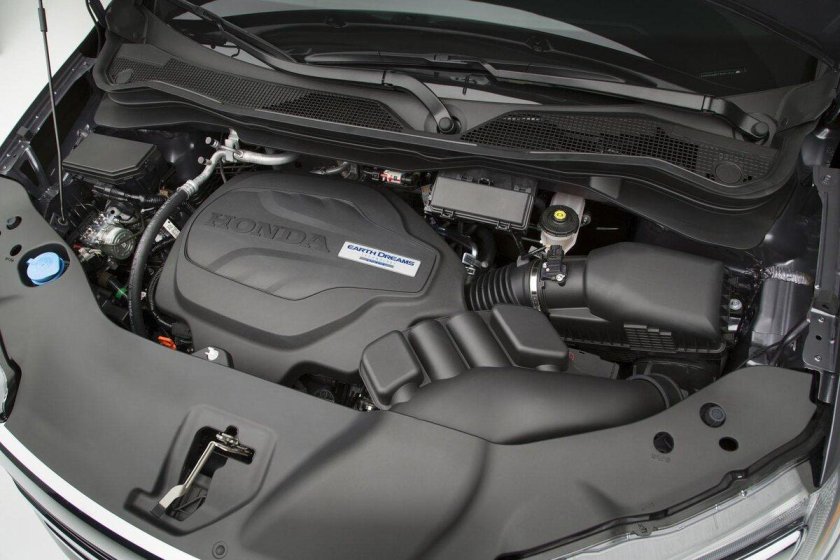 Хонда пилот 2008 моторный отсек