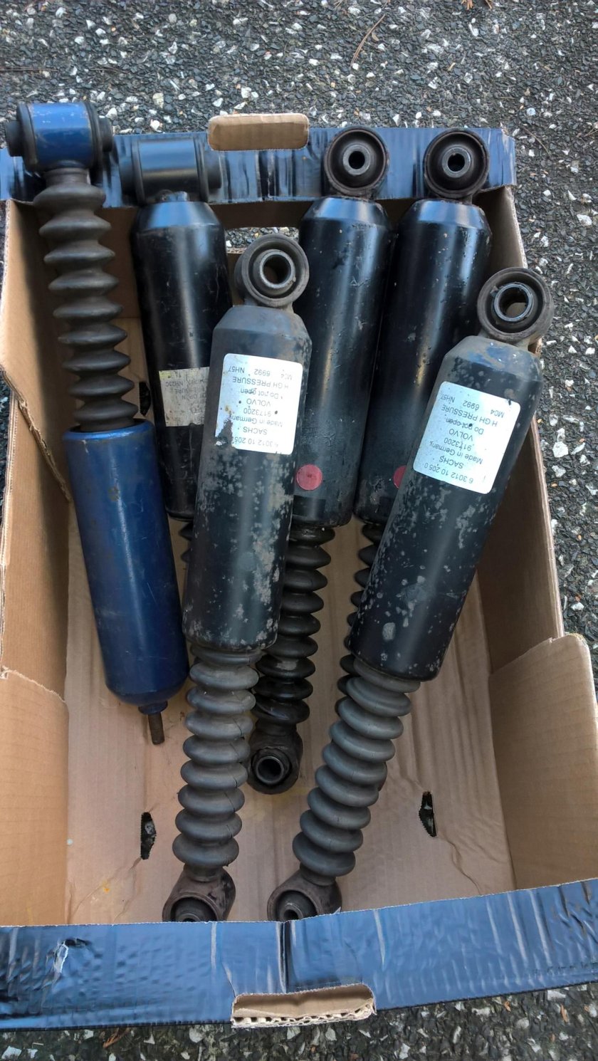 Амортизаторы нивомат вольво