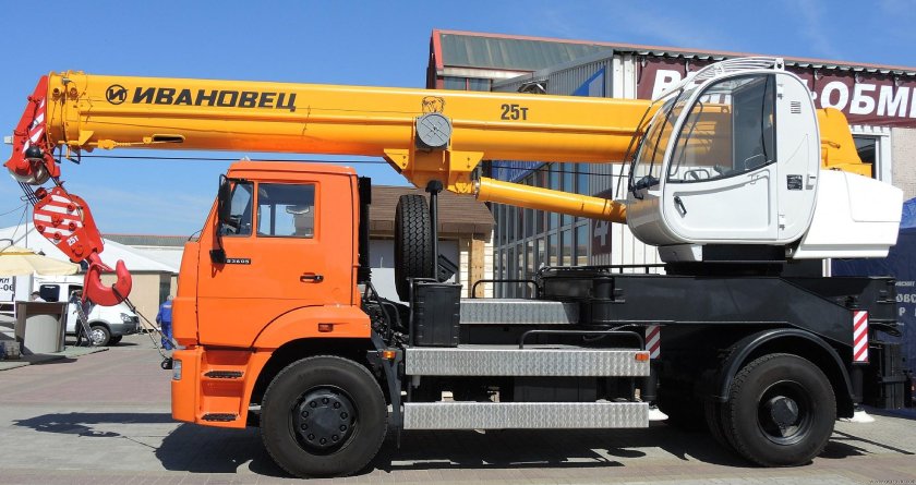 Автокран Ивановец КС-55744