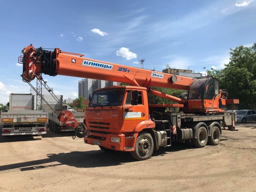 Автокран клинцы 25 тонн