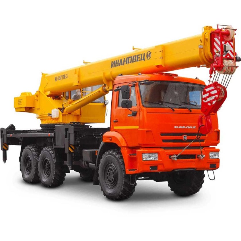 Автокран КАМАЗ 25 тонн