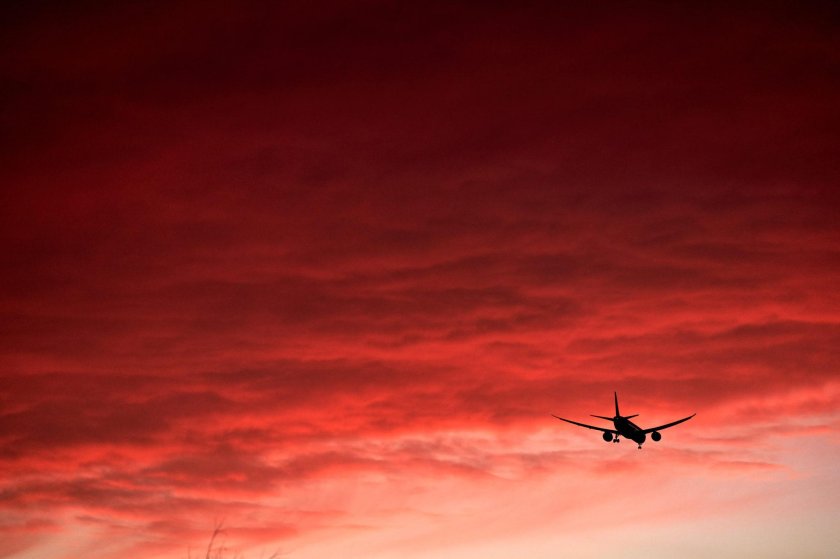 Красное небо