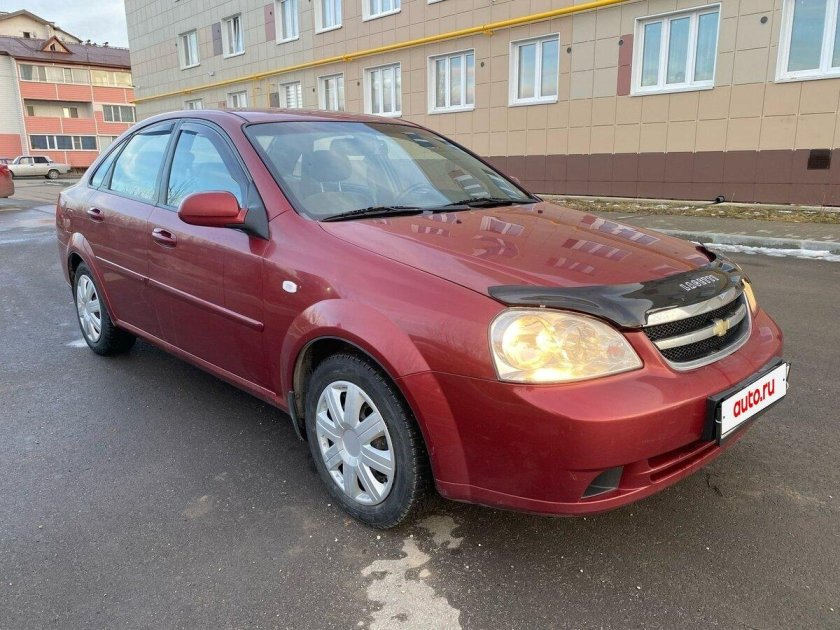 Шевроле лачетти 2008 красная седан