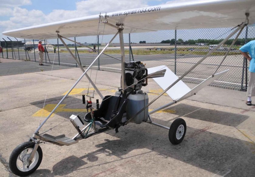 Мотодельтаплан биплан