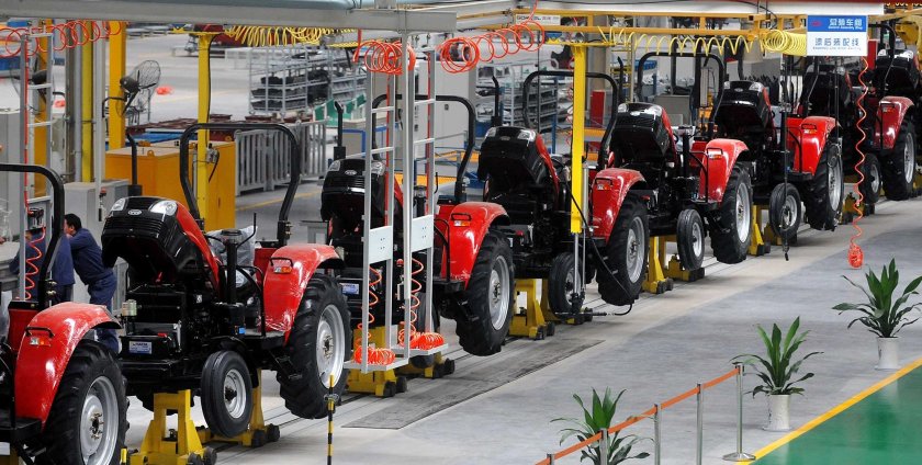 Китайский трактор YTO