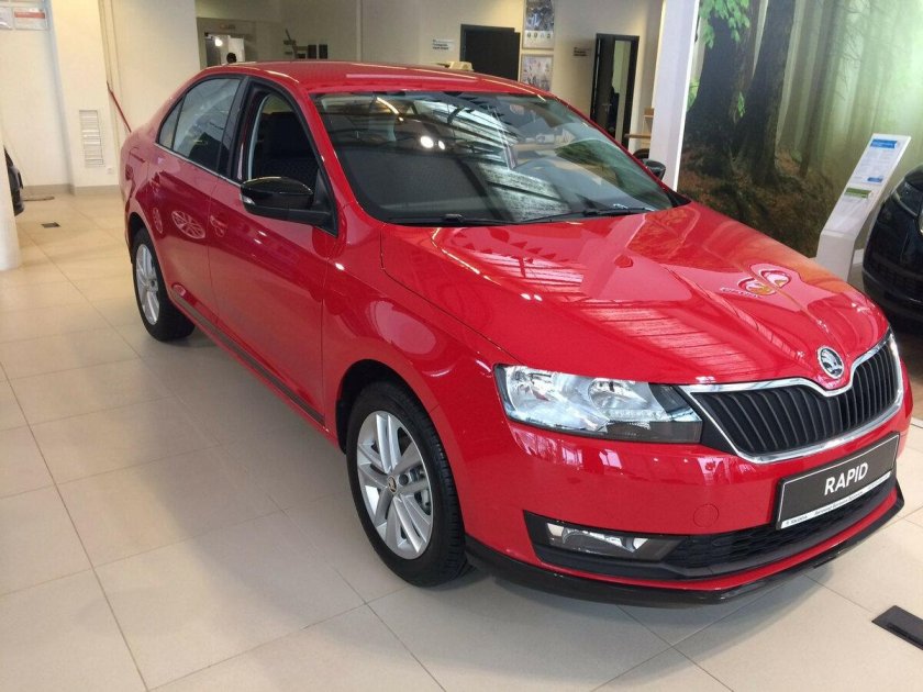 Skoda Rapid 1 Рестайлинг