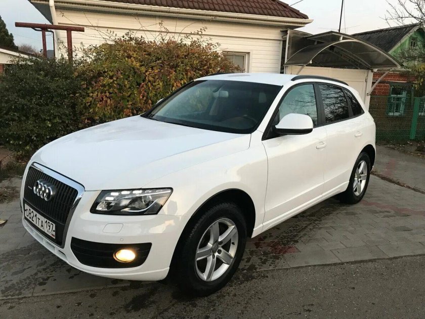 Ауди ку 5 белая