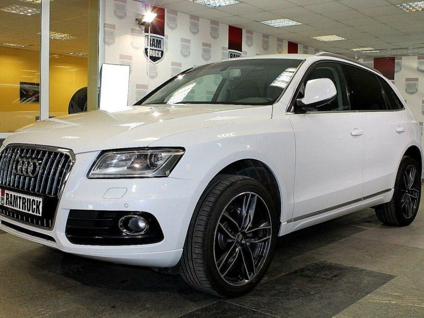 Audi q5 белая