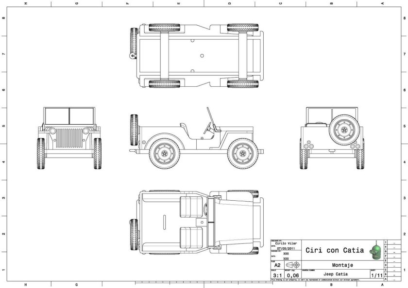 Ford model b Pickup 1932 Blueprint