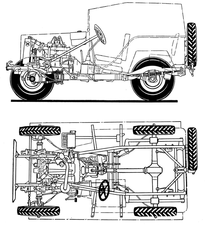 ГАЗ 67 шасси