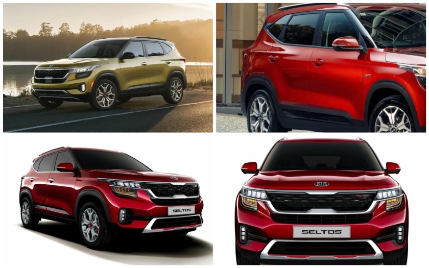 Киа Селтос цвета