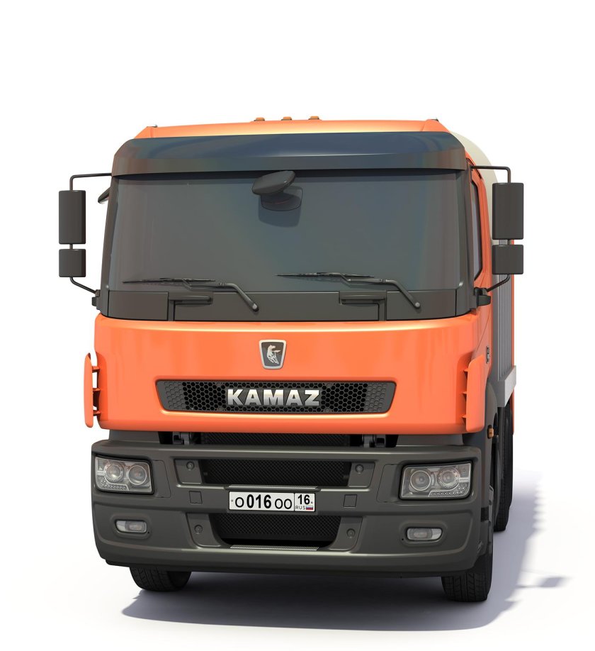 КАМАЗ фура спереди