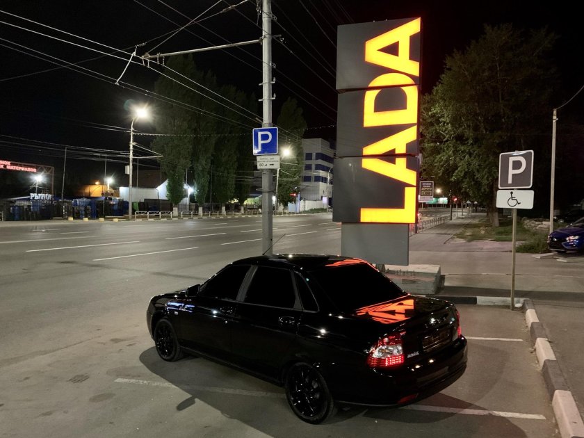 Приора 2 Блэк эдишн