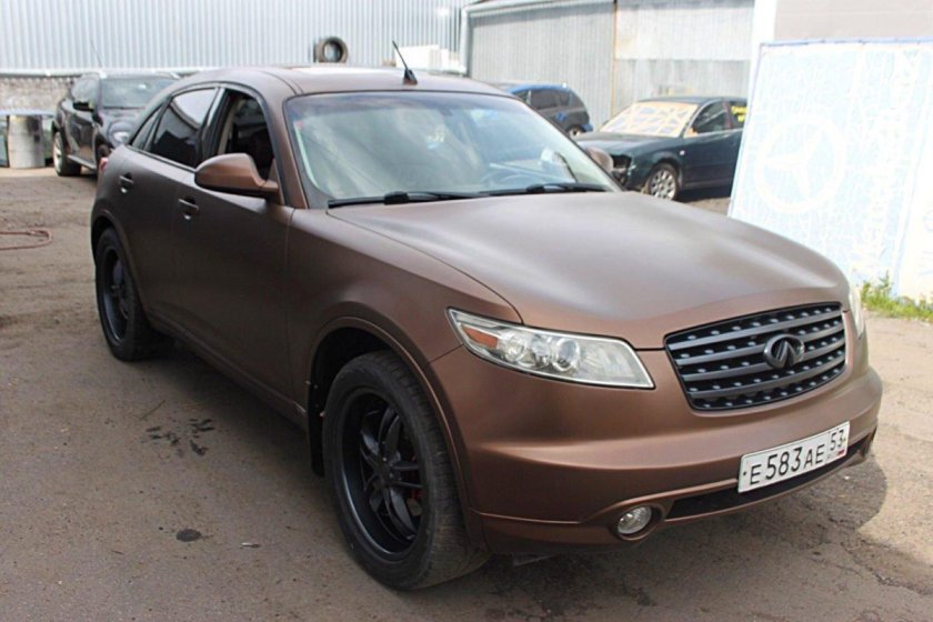 Инфинити fx35 2008 кофейный перламутр