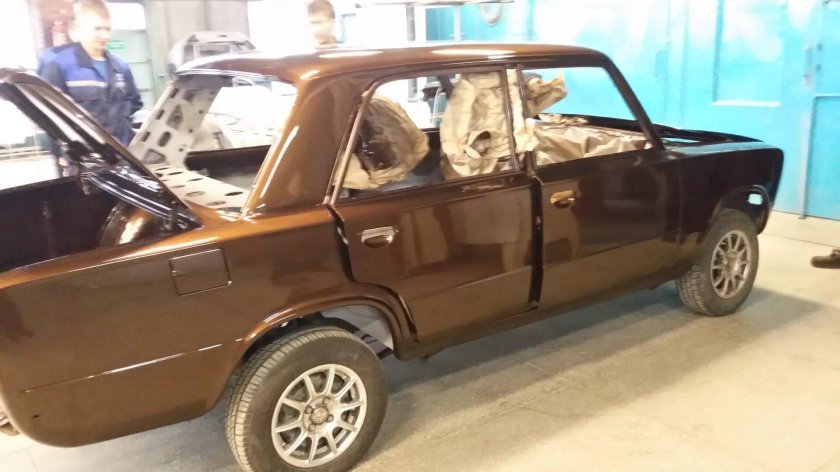 Марракеш Браун цвет ВАЗ 2107